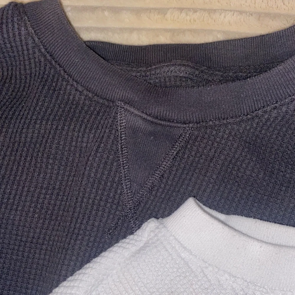 Abercrombie 2pack Cropped Waffle Longsleeves Soft AF - Picture 5 of 8